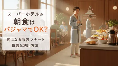 スーパーホテルの朝食はパジャマでOK？気になる服装マナーと快適な利用方法