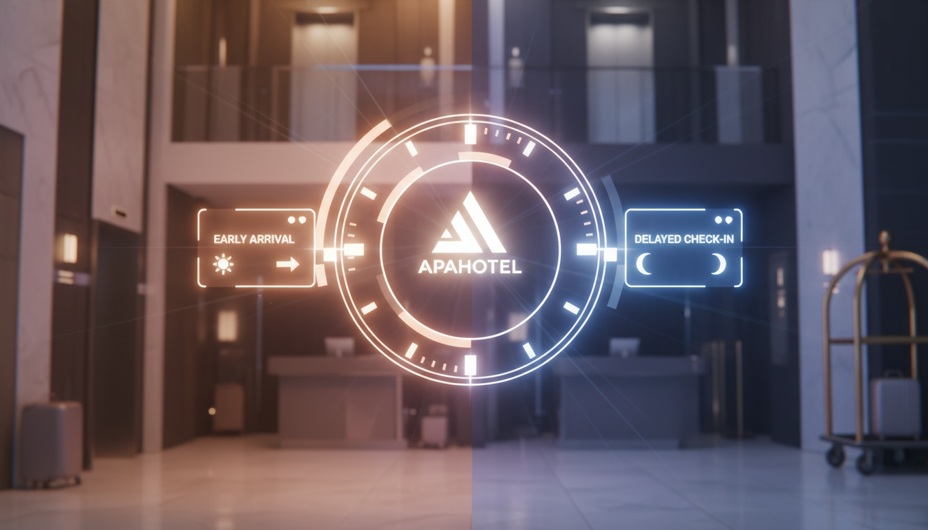 アパホテル チェックイン時間の変更方法を解説!遅延や早着時の対応も紹介
