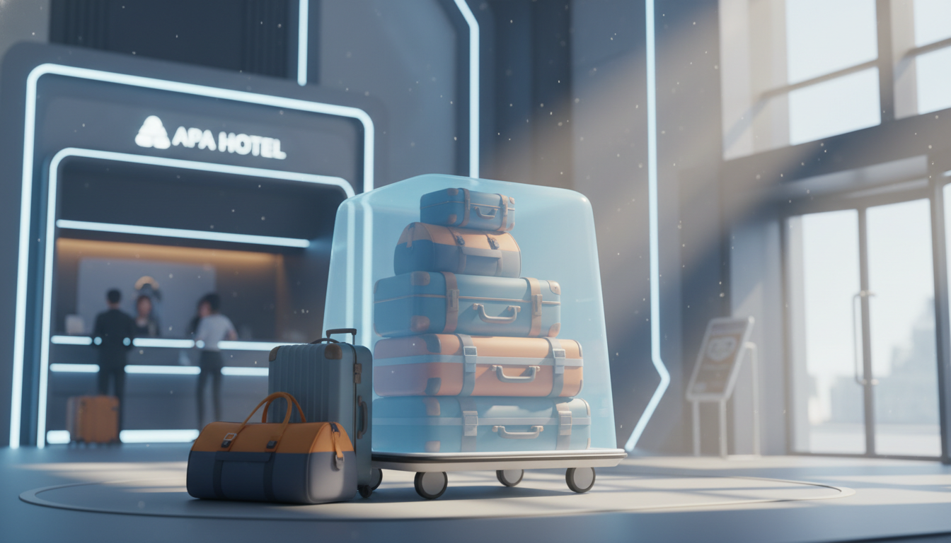 アパホテルのチェックイン前の荷物預かりを徹底解説？無料サービスの利用方法と注意点