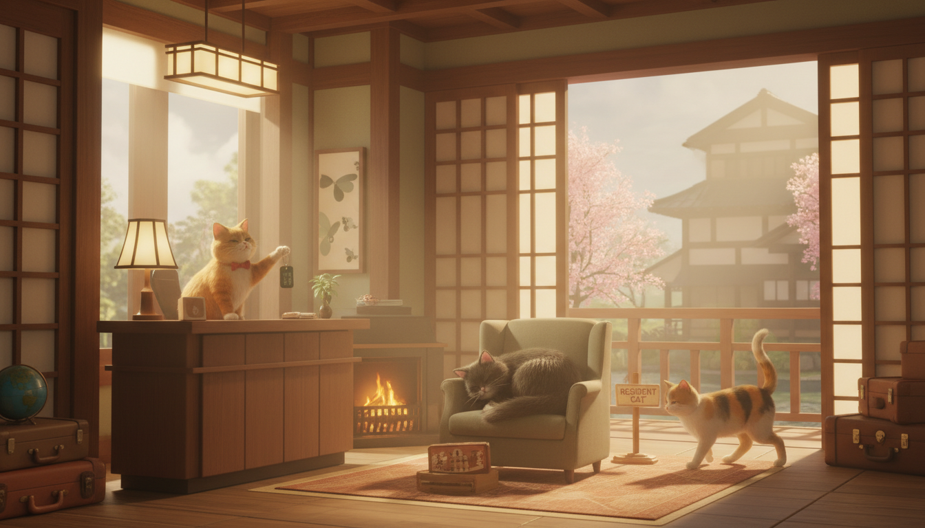 大阪で猫がいるホテル3選？看板猫と泊まれる宿の魅力を徹底解説