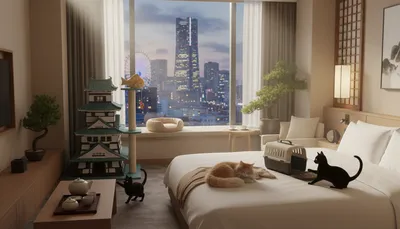 大阪で猫と泊まれるホテル6選？料金相場や設備などを徹底解説