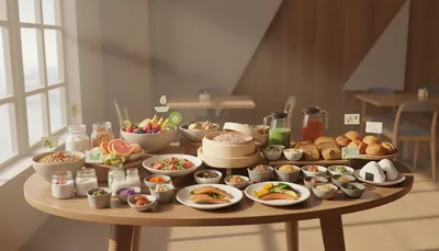 スーパーホテル広島の朝食は無料？健康志向のビュッフェメニューをご紹介