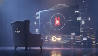 コンフォートホテルとNetflixの関係？自分のアカウントで視聴できる理由を解説