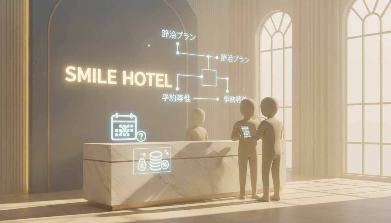スマイルホテルのキャンセル料はいくら?宿泊プランや予約形態による違いを徹底解説