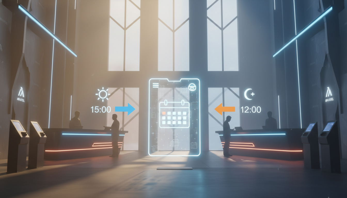 アパホテルのチェックイン時間変更は基本的にマイページから可能です