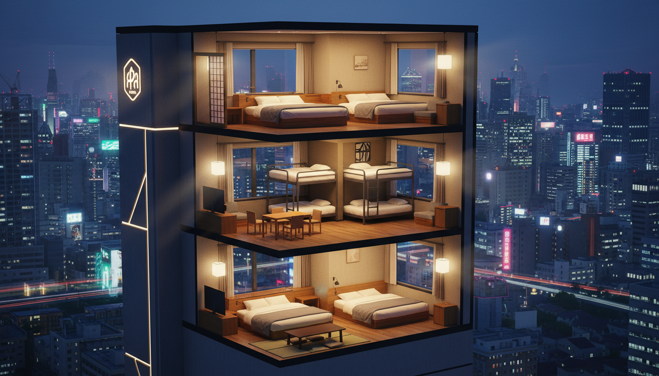 アパホテルが4人部屋を複数タイプ用意している理由