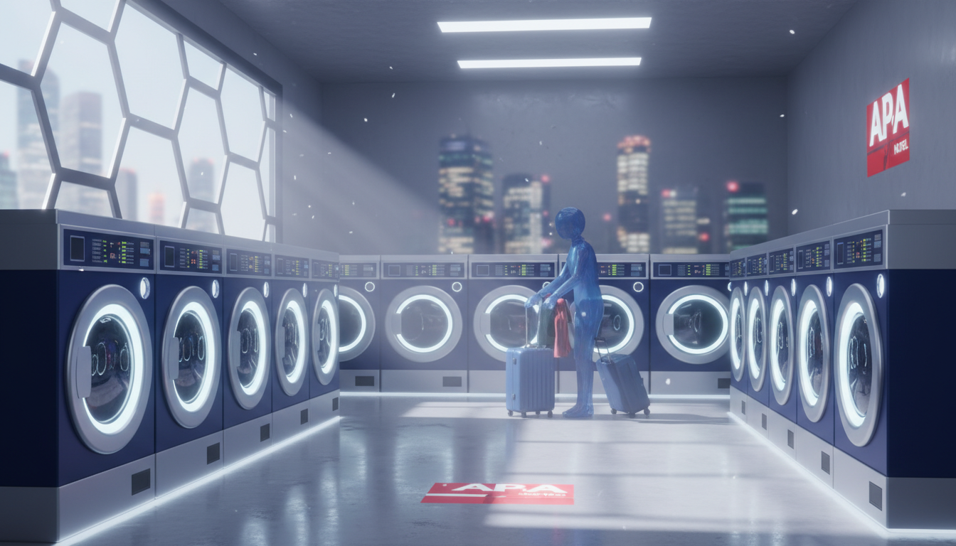 アパホテルにコインランドリーが設置されている理由