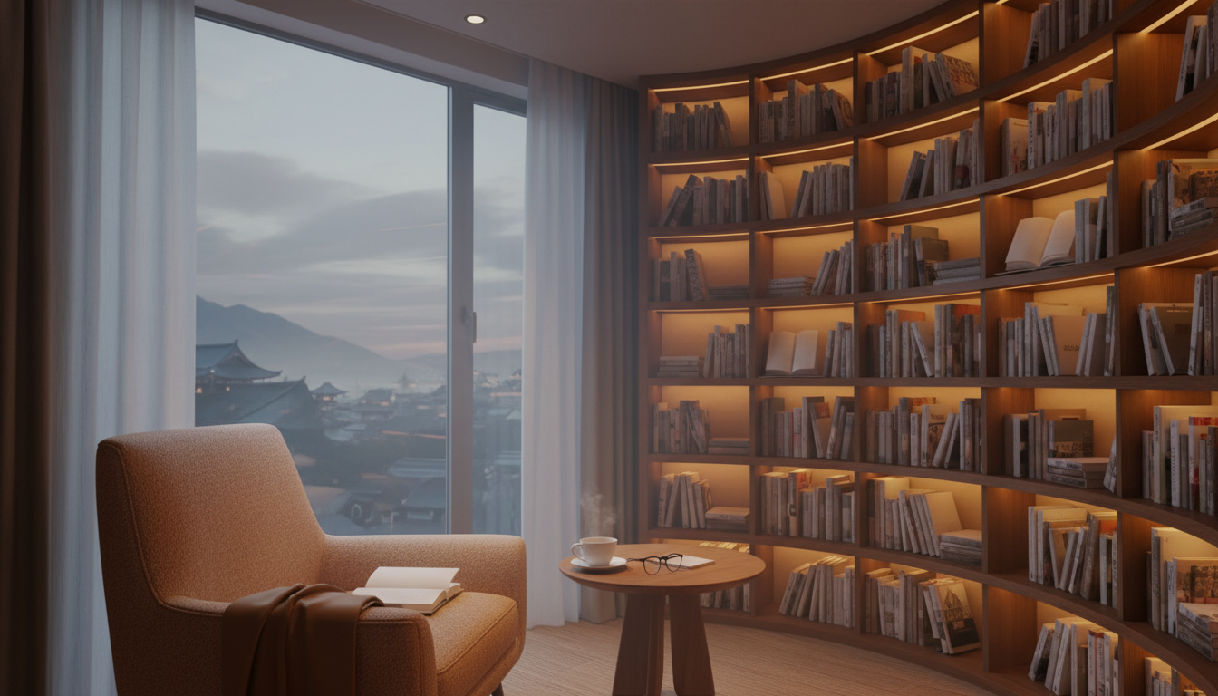 関西の読書特化型ホテルは一人旅に最適な選択肢です