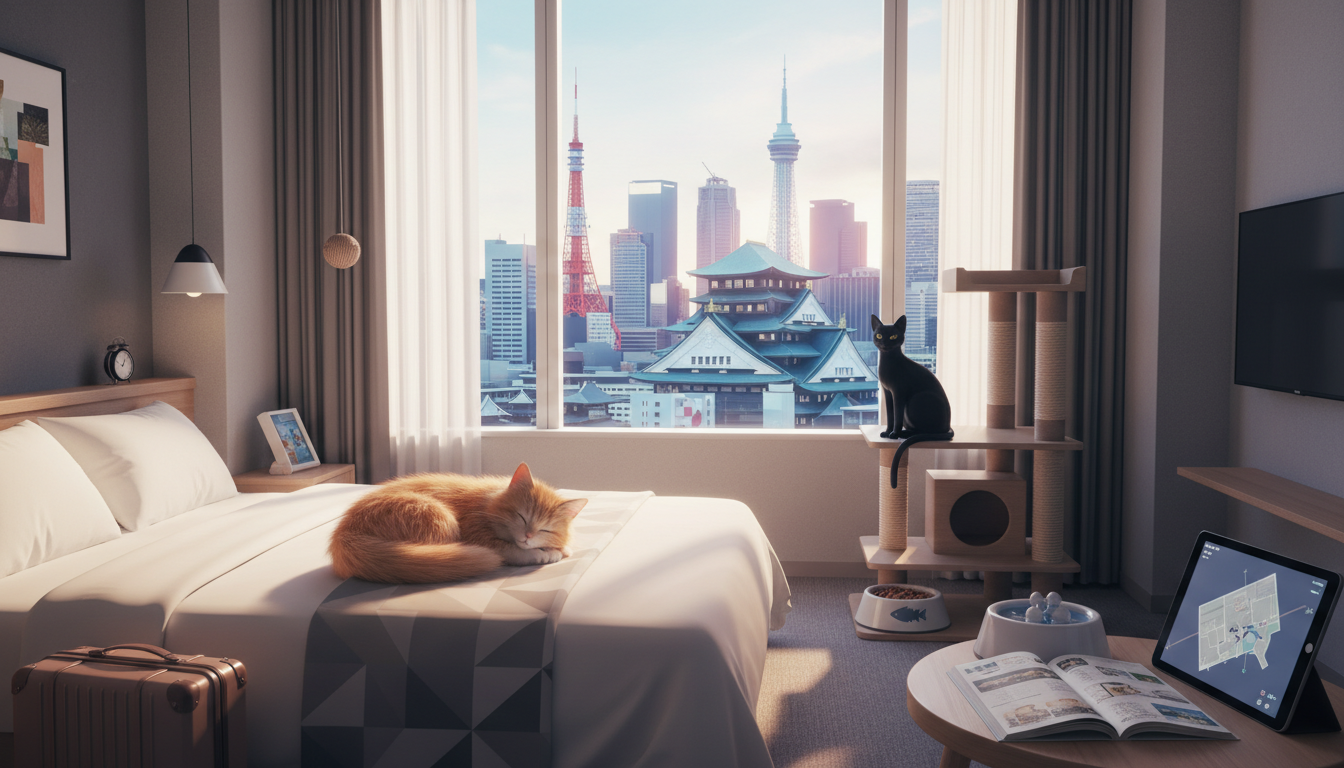 猫OKのホテルが限られる理由と選択時のポイント