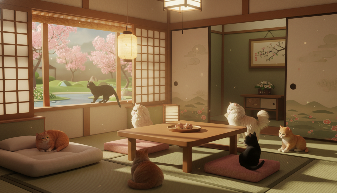 関西エリアには猫同伴OKの宿が多数存在します