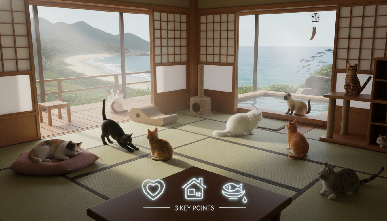 猫と泊まれる宿を選ぶ際に重視すべき3つのポイント