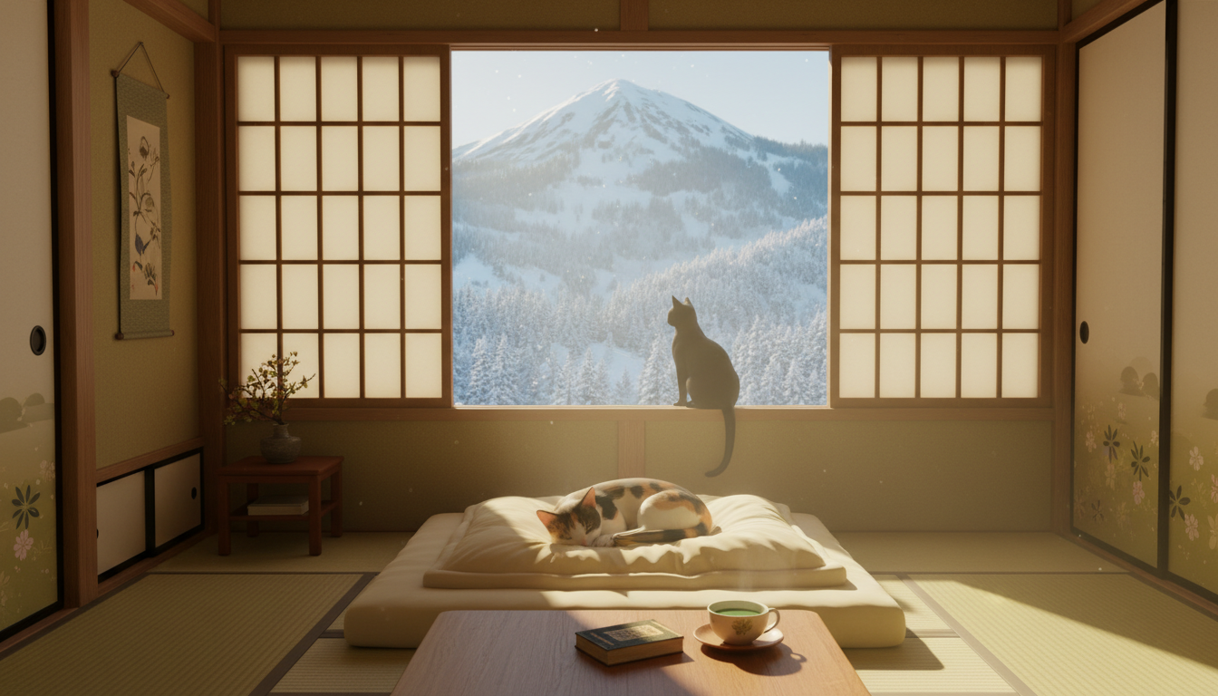 東北地方には猫同伴可能な宿が充実しています