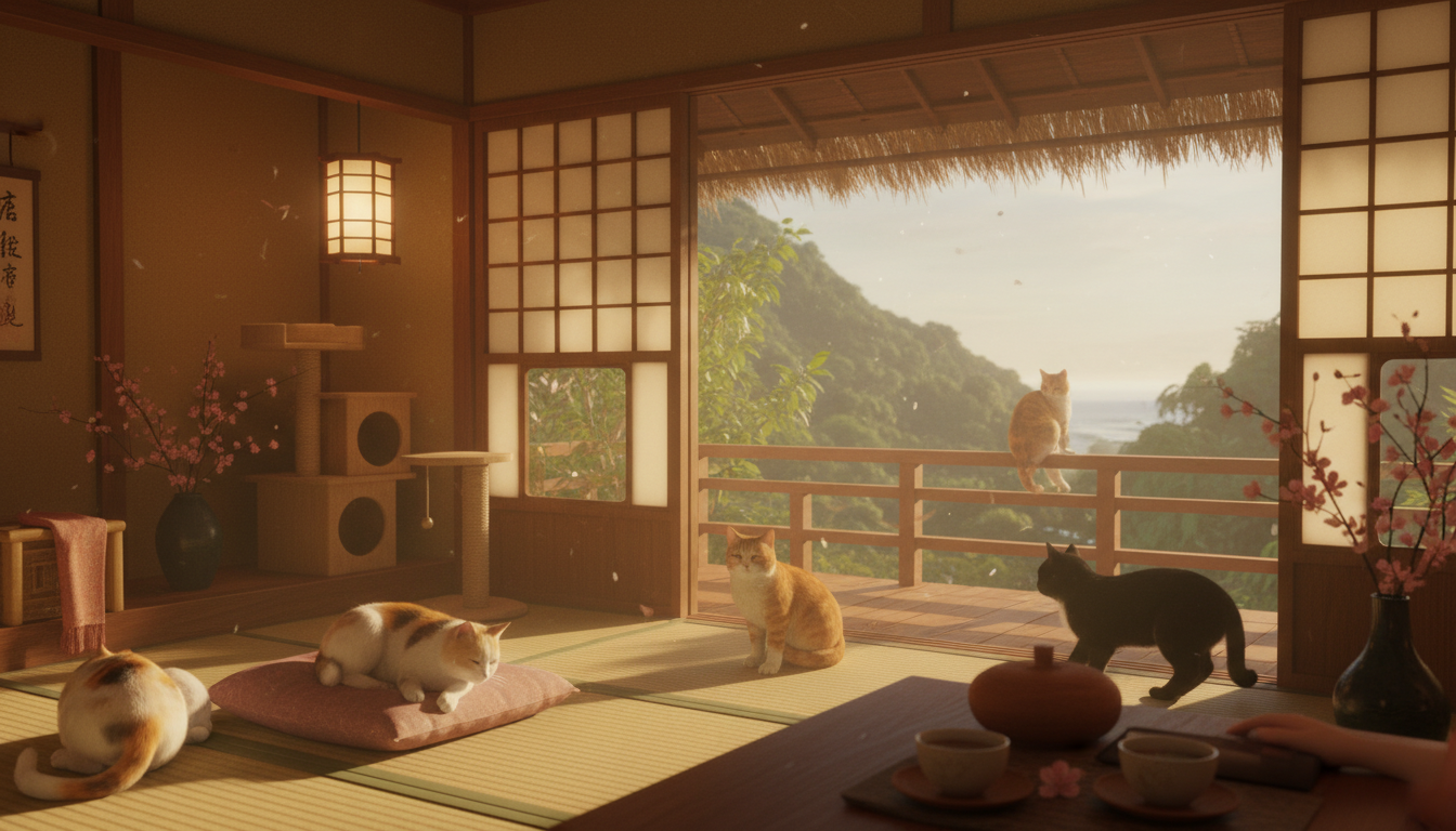 猫と泊まれる宿が伊豆エリアに集中している理由